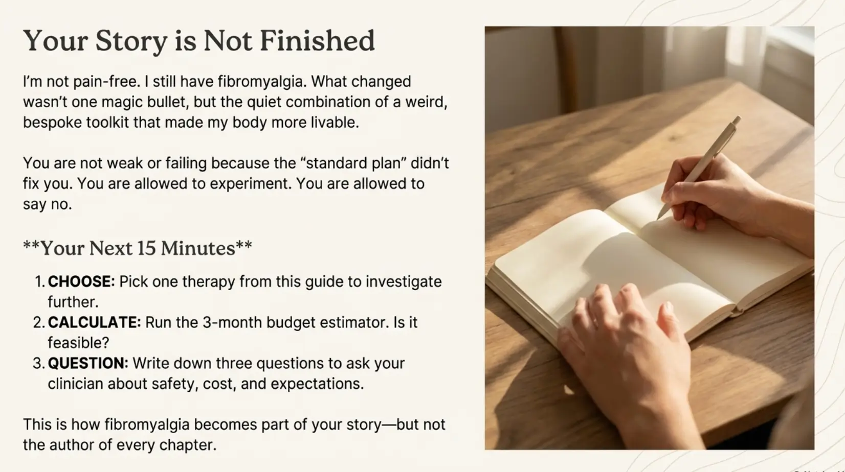 alternative therapies for fibromyalgia relief